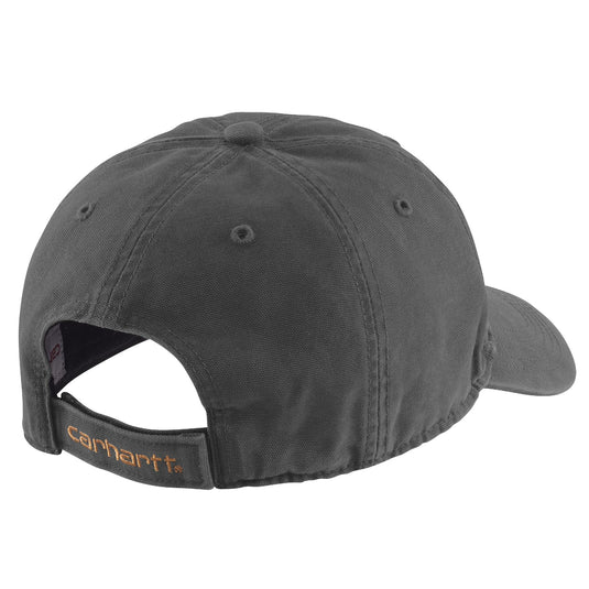 Carhartt AH0289 Odessa Canvas Cap Gravel - Back