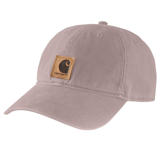 Carhartt AH0289 Odessa Canvas Cap - Mink - Front