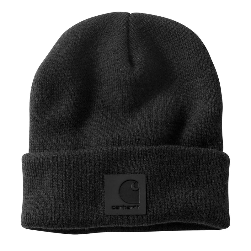 Load image into Gallery viewer, Carhartt Black Label Knit Beanie - Black
