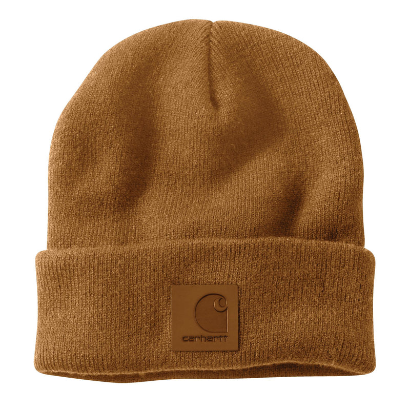 Load image into Gallery viewer, Carhartt Black Label Knit Beanie - Carhartt Brown
