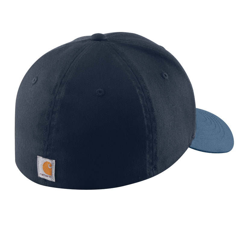 Load image into Gallery viewer, Carhartt 1889 Twill Hat - Navy - Back
