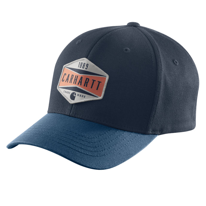 Carhartt 1889 Twill Hat - Navy - Front