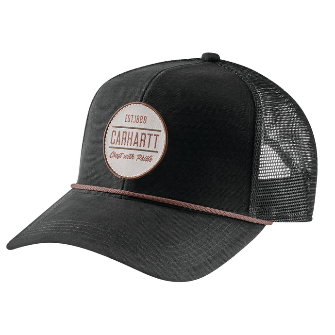 Carhartt Craft Patch Mesh Cap - Black - Front