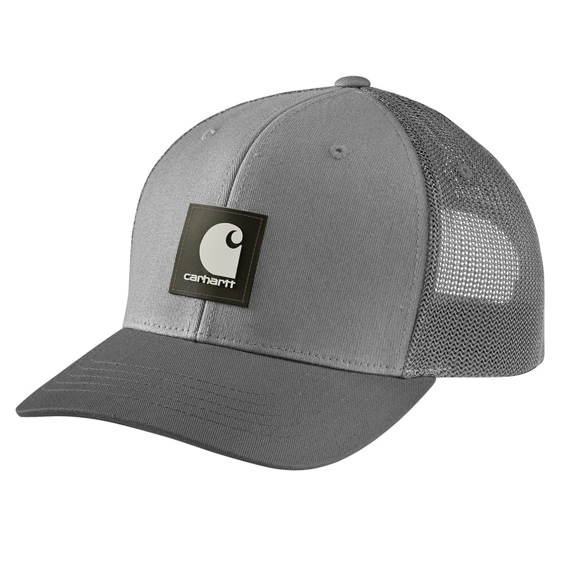 Load image into Gallery viewer, Carhartt Rugged Flex® Twill Mesh Back AH5216 Logo Patch Cap Asphalt
