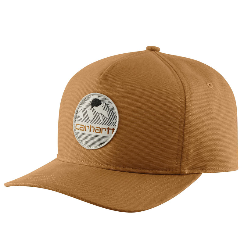 Load image into Gallery viewer, Carhartt Mountain Patch Cap - Carhartt Brown - Front
