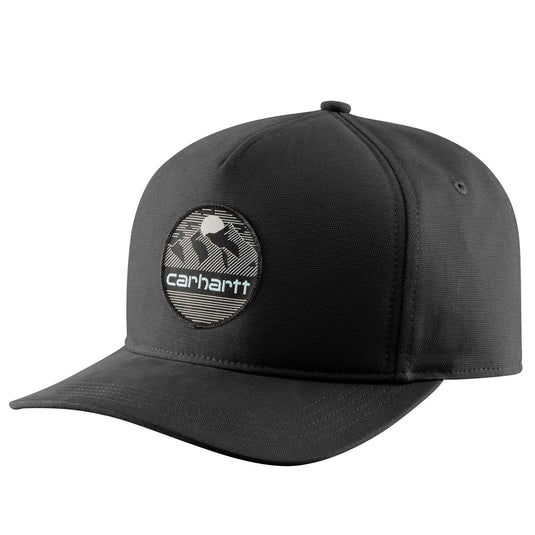 Carhartt Mountain Patch Cap - Black - Front