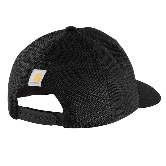 Carhartt 1889 Patch Mesh-Back Hat - Black - Back