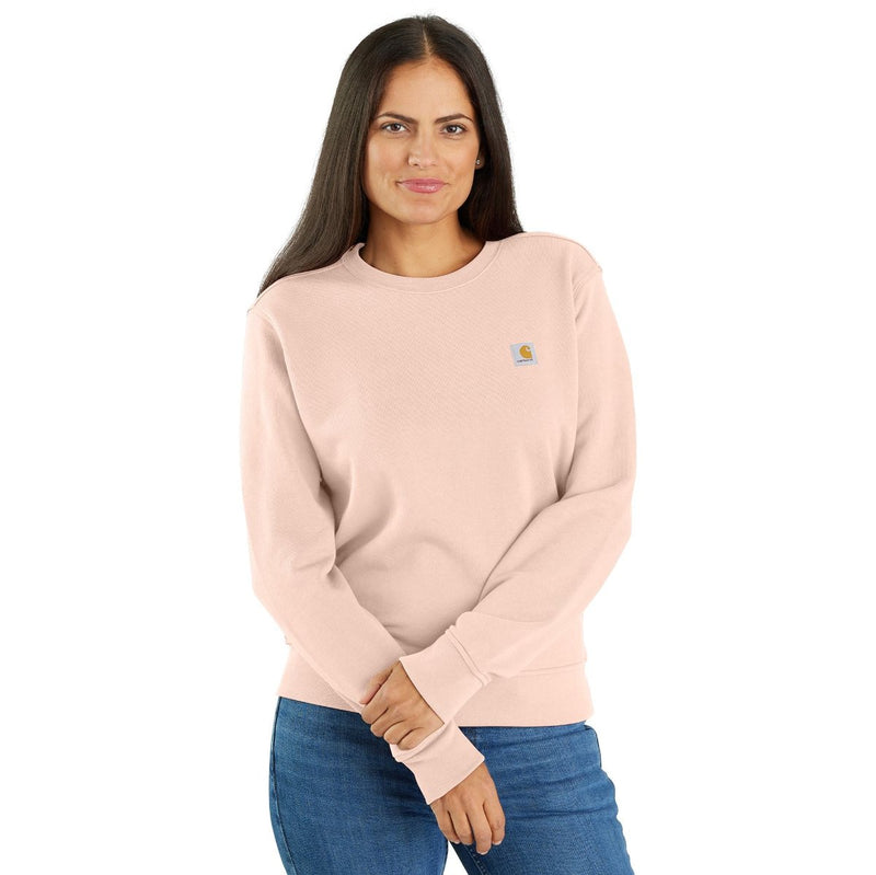 Load image into Gallery viewer, Women&#39;s Carhartt Tencel™ Relaxed Fit French Terry Sweatshirt - Georgia Peach
