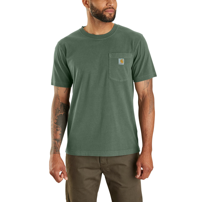 Load image into Gallery viewer, Carhartt Relaxed Fit Garment Dyed Pocket T-Shirt - Mountain View
