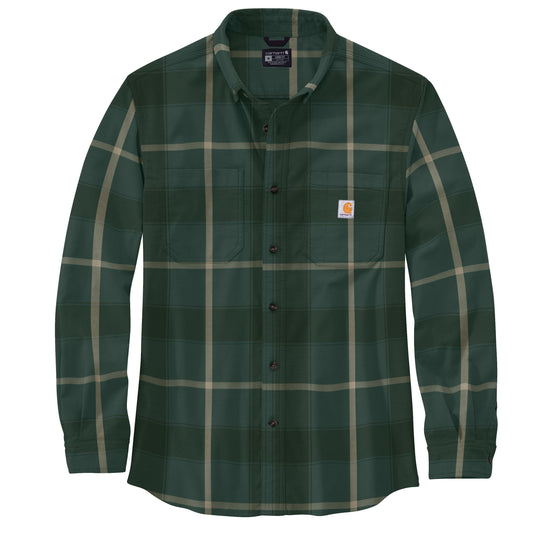 Carhartt TW5945 Rugged Flex Midweight Flannel - Frosted Balsam