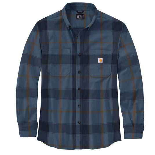 Carhartt TW5945 Rugged Flex Midweight Flannel - Thundercloud