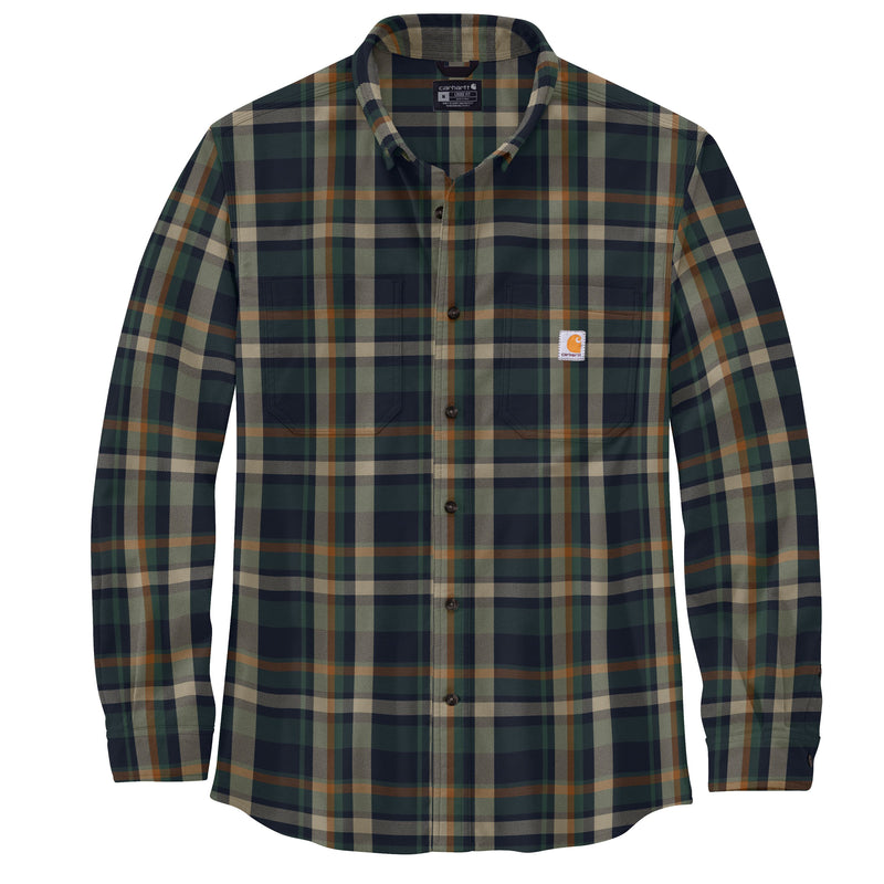 Load image into Gallery viewer, Carhartt TW5945 Rugged Flex Midweight Flannel - Navy
