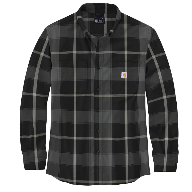 Load image into Gallery viewer, Carhartt TW5945 Rugged Flex Midweight Flannel - Black
