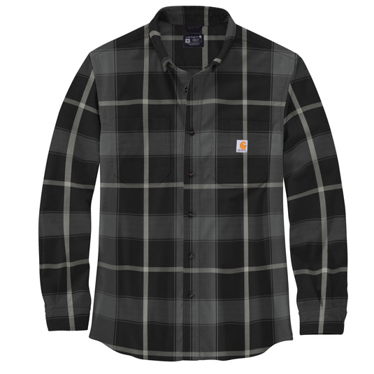 Carhartt TW5945 Rugged Flex Midweight Flannel - Black