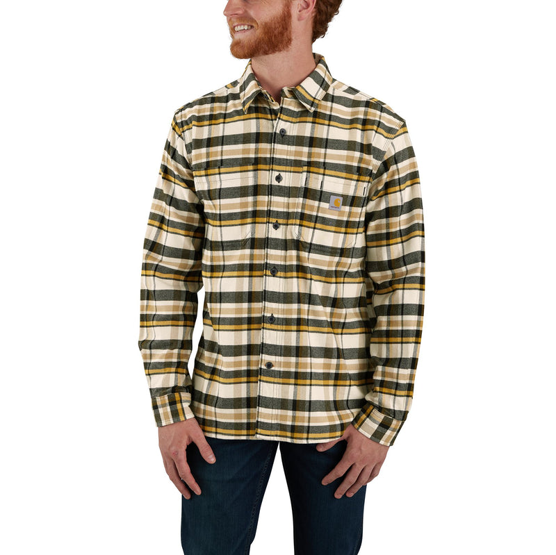 Load image into Gallery viewer, Carhartt TW5945 Rugged Flex Midweight Flannel - Malt - Front
