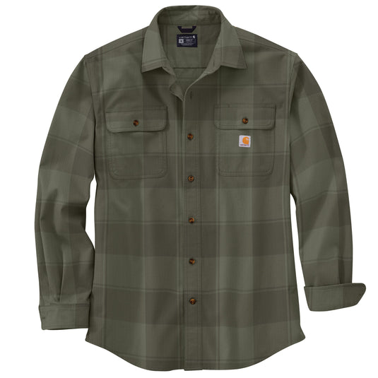 Carhartt TW4451 Heavyweight Flannel - Dusty Olive