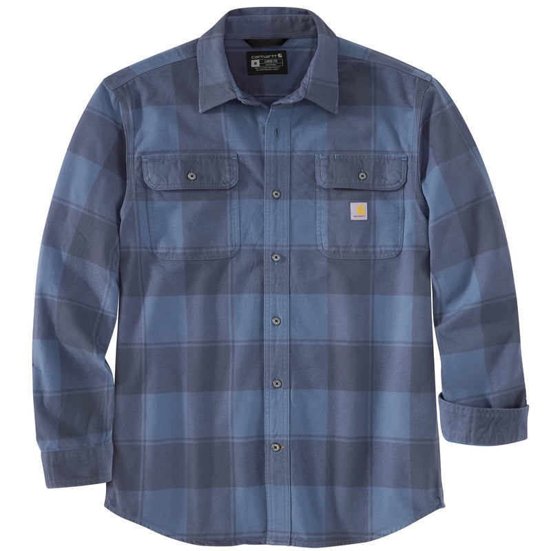 Load image into Gallery viewer, Carhartt TW4451 Heavyweight Flannel - Navy
