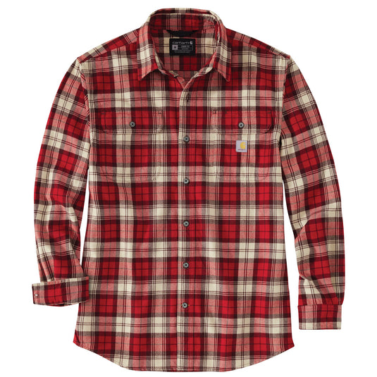 Carhartt TW4451 Heavyweight Flannel - Crabapple