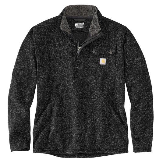 Carhartt TS6378 Fleece Qtr. Zip Pocket Sweatshirt - Black