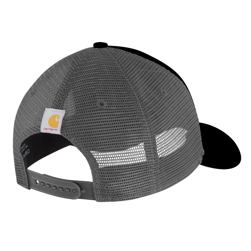 Load image into Gallery viewer, Carhartt AH6401 Logo C Cap - Black - Back
