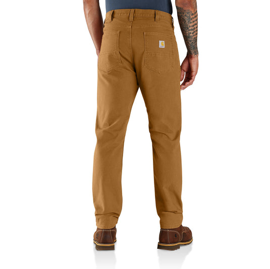 Carhartt Rugged Flex® Slim Fit Duck Tapered 5-Pocket Pant Carhartt Brown