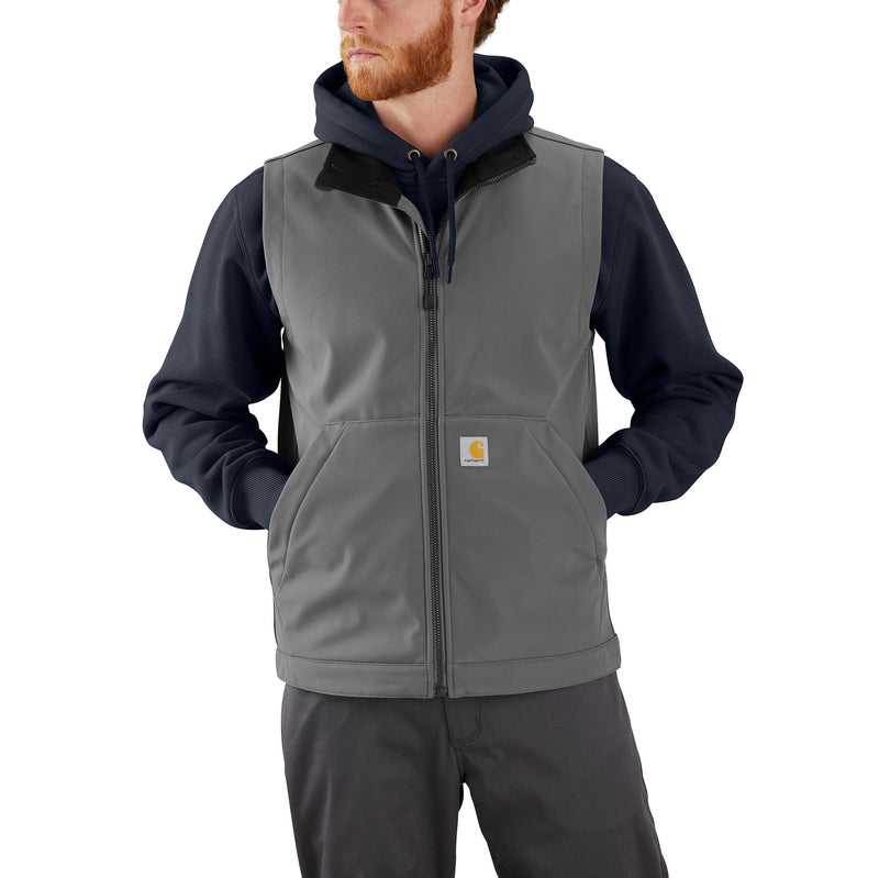 Load image into Gallery viewer, Carhartt Rain Defender® Relaxed Fit Softshell Vest - Steel
