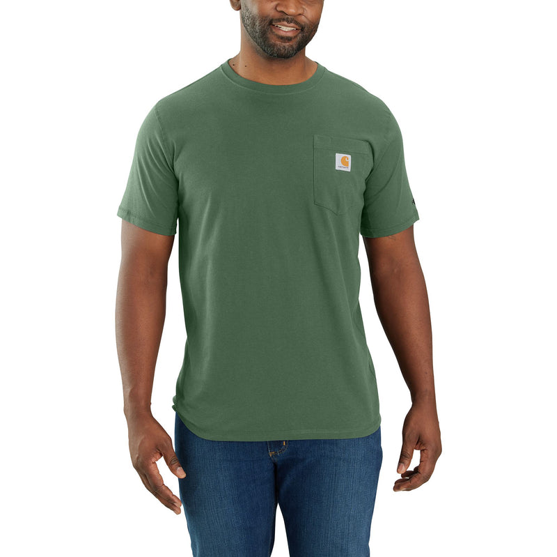 Load image into Gallery viewer, Carhartt TK6652 Relaxed Fit Force® Short Sleeve Tee Frosted Balsam
