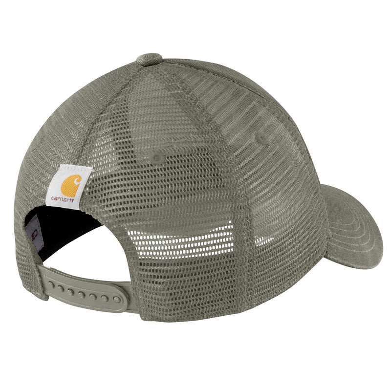 Load image into Gallery viewer, Carhartt AH6743 1889 Mesh Cap - Dusty Olive - Back
