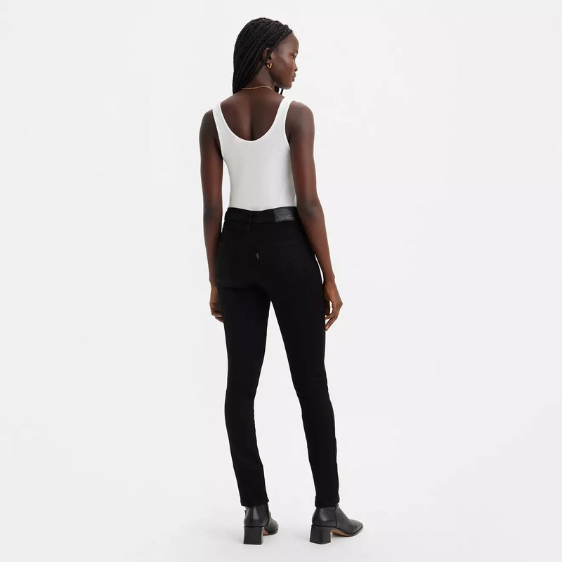 Load image into Gallery viewer, Levi&#39;s Women&#39;s 311 Shaping Skinny - Soft Black - Back
