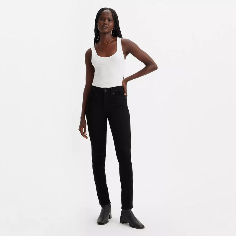 Load image into Gallery viewer, Levi&#39;s Women&#39;s 311 Shaping Skinny - Soft Black - Front
