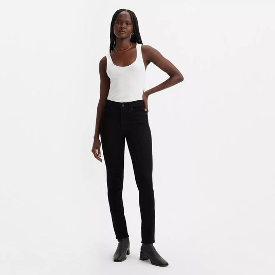 Levi's Women's 311 Shaping Skinny - Soft Black - Front