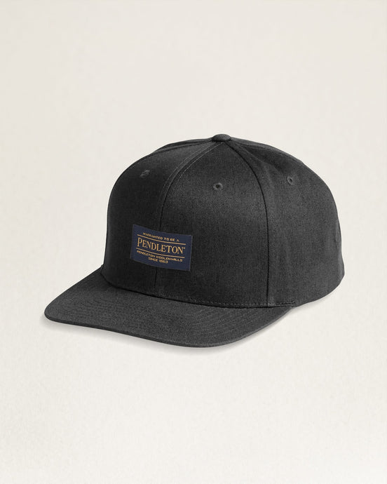 Pendleton Logo Patch Cap - Black