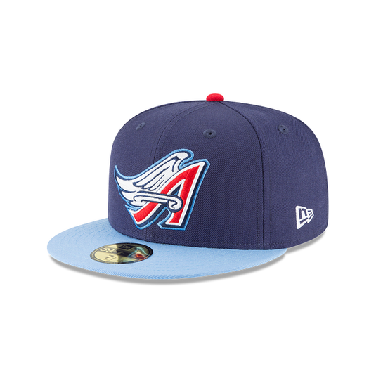 New Era Disney Era Angels 2Tone 59Fifty Fitted - Navy & Baby Blue - Left