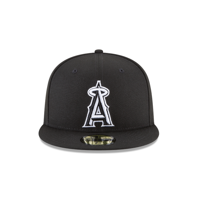 Load image into Gallery viewer, New Era LA Angels 59Fifty Fitted - Black - Front
