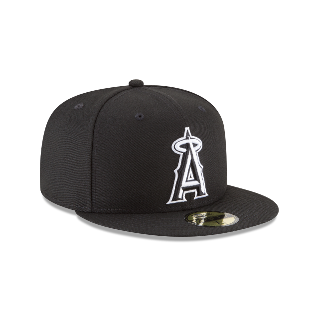 Load image into Gallery viewer, New Era LA Angels 59Fifty Fitted - Black - Right
