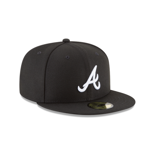 New Era Atlanta Braves 59Fifty Fitted - Black - Right