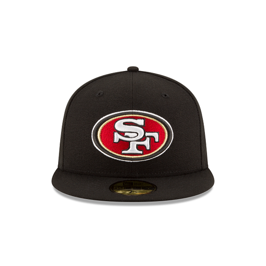 New Era San Francisco 49ers 59Fifty Fitted - Black - Front