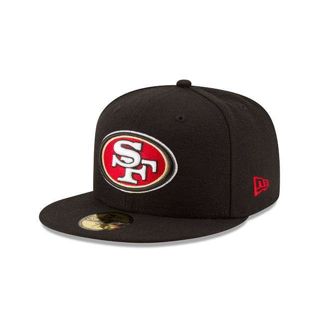 Load image into Gallery viewer, New Era San Francisco 49ers 59Fifty Fitted - Black - Left
