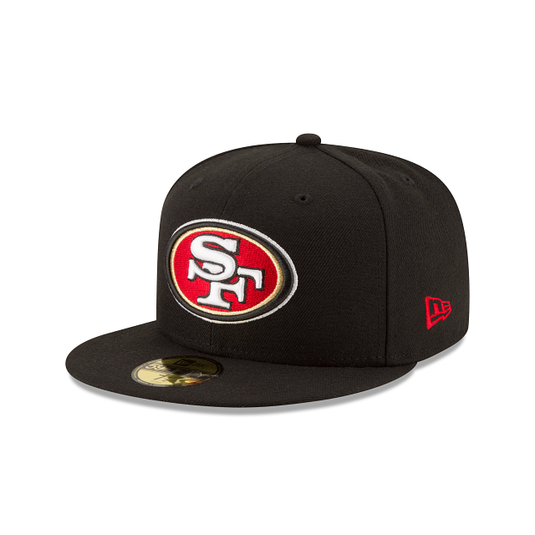 New Era San Francisco 49ers 59Fifty Fitted - Black - Left