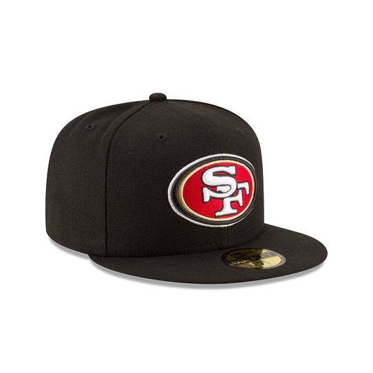 New Era San Francisco 49ers 59Fifty Fitted - Black - Right