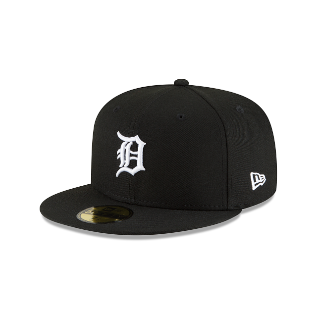 Load image into Gallery viewer, New Era Detroit Tigers 59Fifty Fitted - Black - Left
