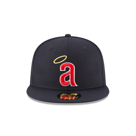 New Era California Angels 59Fifty Fitted - Navy - Front