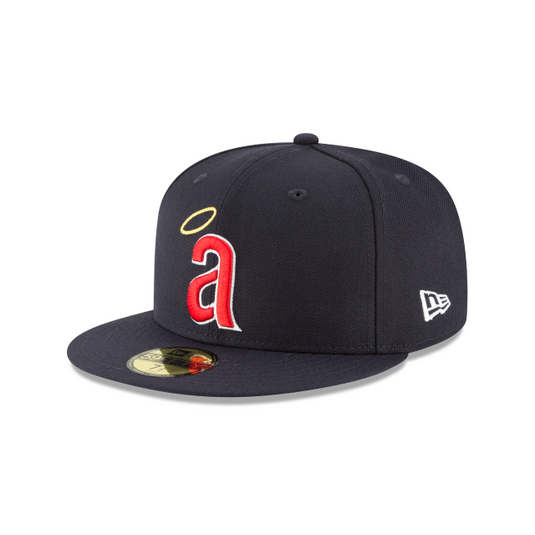 New Era California Angels 59Fifty Fitted - Navy - Left