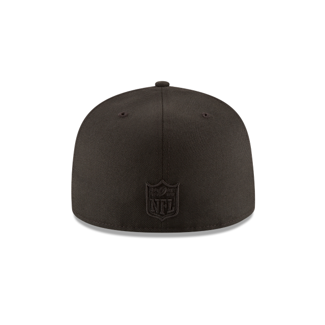 Load image into Gallery viewer, New Era Las Vegas Raiders 59Fifty Fitted - Black on Black - Back
