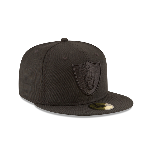 Load image into Gallery viewer, New Era Las Vegas Raiders 59Fifty Fitted - Black on Black - Right
