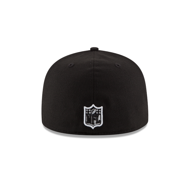 Load image into Gallery viewer, New Era Las Vegas Raiders 59Fifty Fitted - Black - Back
