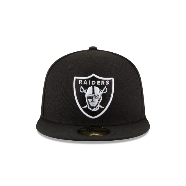 Load image into Gallery viewer, New Era Las Vegas Raiders 59Fifty Fitted - Black - Front
