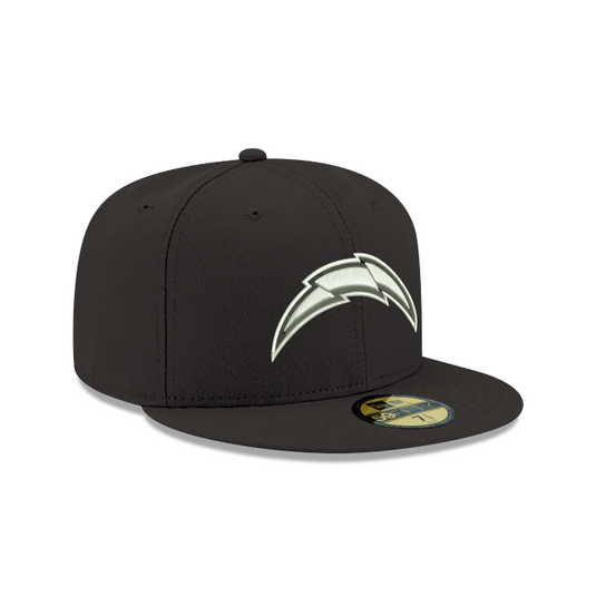 New Era LA Chargers 59Fifty Fitted - Black - Right