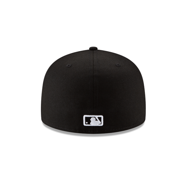 Load image into Gallery viewer, New Era LA Dodgers Outlined 59Fifty Fitted - Black - Back
