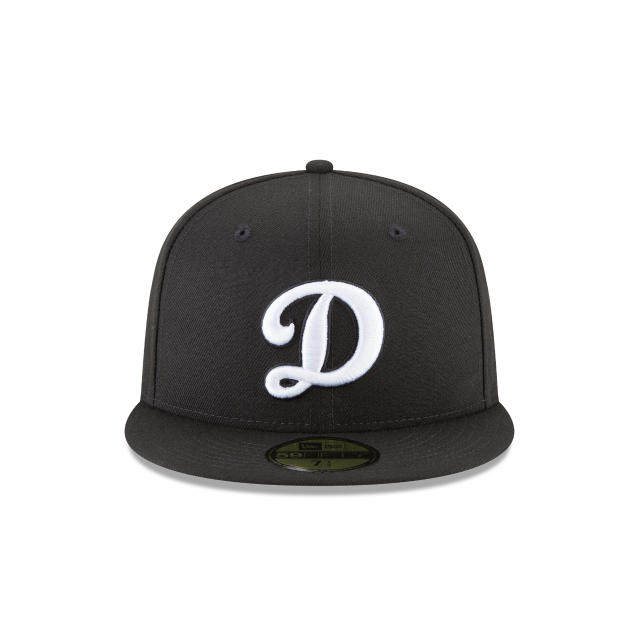 Load image into Gallery viewer, New Era LA Dodgers &quot;D&quot; 59Fifty Fitted - Black - Front
